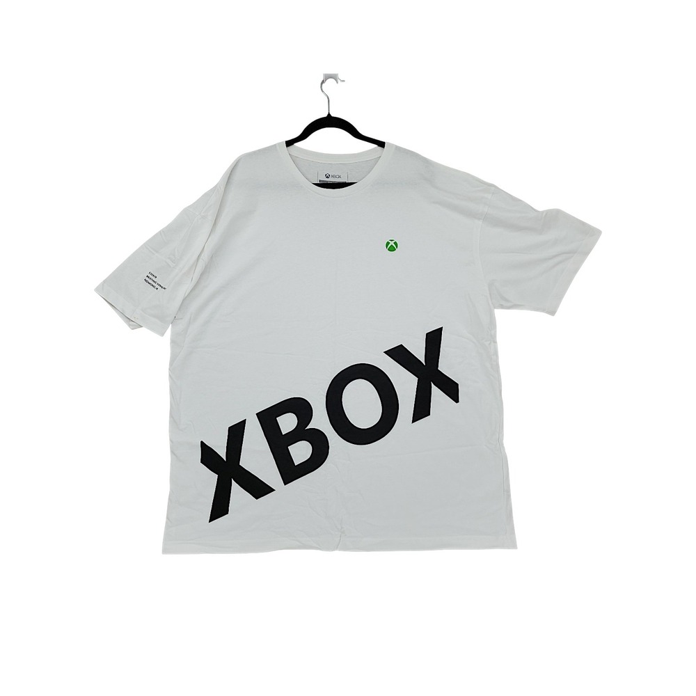 Xbox Graphic T-Shirt 3XL Men White E32K19 Briefing Event Meta Threads Gaming NEW
